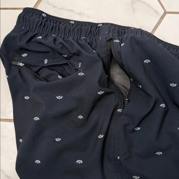 Goodfellow & Co Navy Swim Shorts - Picture 3 of 3
